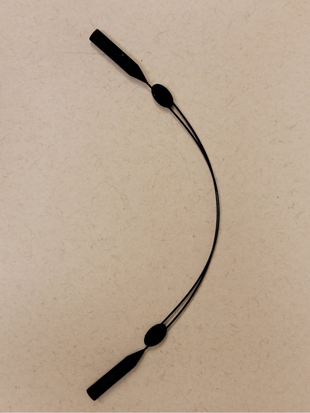 PilotFish Black Sunglasses Retainer - Keeps Glasses Secure - No Tail